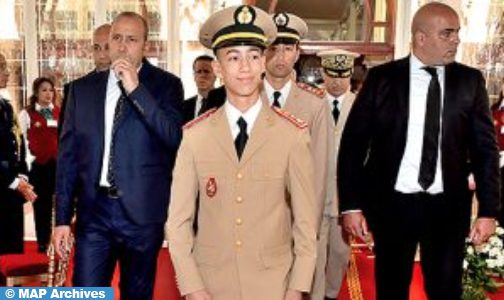 صاحب السمو الملكي ولي العهد الأمير مولاي الحسن يترأس مأدبة غذاء أقامها جلالة الملك بمناسبة الذكرى الـ67 لتأسيس القوات المسلحة الملكية