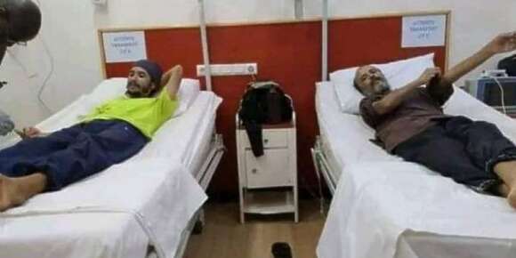 على سلامتهم.. المغربيين اللي غبرو بالبيكالات ديالهم وسط لافريك عتقوهم وها شنو وقع ليهم (تصاور)