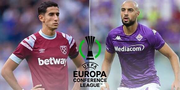 نايف أكرد وسفيان أمرابط غيلعبو فينال دوري المؤتمر الأوروبي