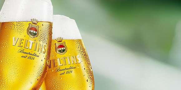 شركة ” Veltins” الالمانية دارت باراسولات كيغطيو من الشمس وكيخويو البيرة