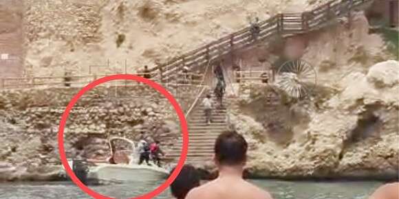 صيف الحراگة بدا سخون. فلوكة فيها 18 واحد وصلات نهارا جهارا لـ سبتة – فيديو