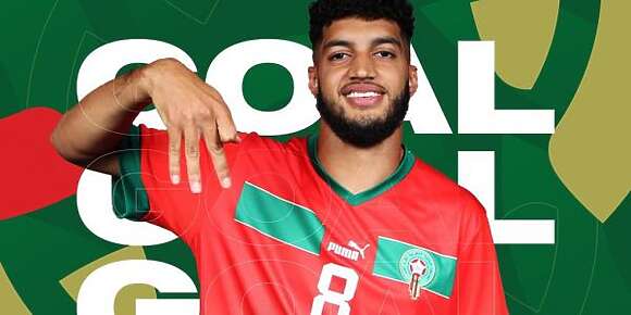 كوب دافريك U23.. الصيباري خدا أحسن لاعب فماتش المنتخب الأولمبي ضد غانا