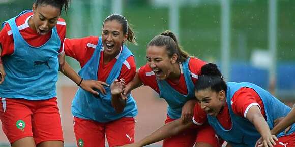 لاعبات المنتخب المغربي كيوجدو لمونديال السيدات