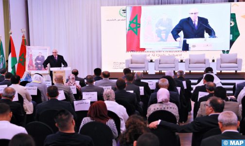 وكالة بيت مال القدس الشريف تقدم من خلال مشاريعها ومبادراتها نموذجا للتضامن الملموس على أرض الواقع (السيد خطابي)