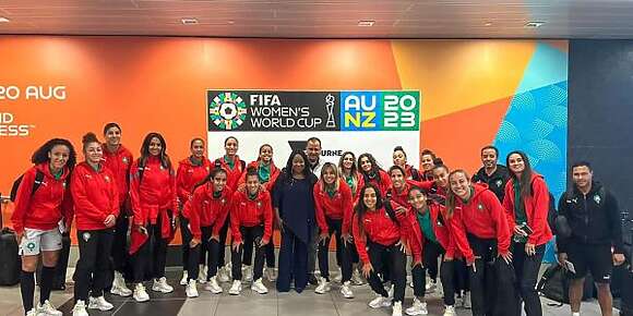 المنتخب المغربي النسوي وصل لأستراليا بخير باش يلعب كوب ديموند