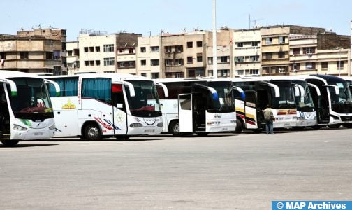 عدد المسافرين الذين تم نقلهم بواسطة حافلات النقل العمومي خلال فترة عيد الأضحى ناهز 600 ألف (وزير)