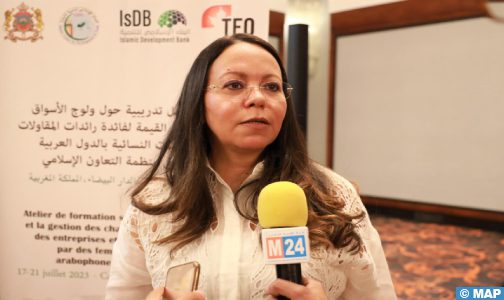ورشة تكوينية بالدار البيضاء حول الولوج إلى الأسواق وتدبير سلاسل القيمة لفائدة المقاولات والتعاونيات التي تديرها نساء