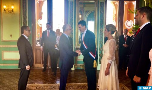 السيد راشيد الطالبي العلمي يمثل صاحب الجلالة في حفل تنصيب الرئيس الباراغوياني الجديد