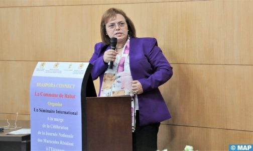 من الضروري توفير الشروط الملائمة لإدماج مغاربة المهجر في ورش التنمية بالمملكة (وزيرة)