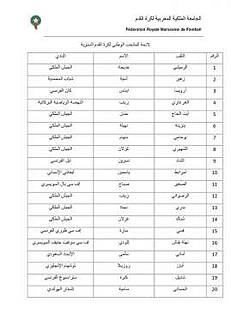 اللبؤات .. توجيه الدعوة لـ26 لاعبة لمواجهة زامبيا 2 15lionnesSans titre 2