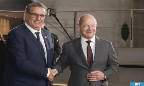 السيد أخنوش يتباحث ببرلين مع المستشار الألماني