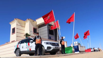 المديرية العامة للأمن الوطني تفتتح مقرا جديدا لدائرة الشرطة ال3 بمناسبة عيد الاستقلال بالسمارة 8 sl45