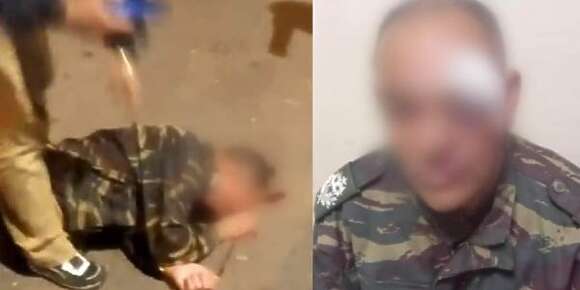 ما فيوزيين احتلال الملك العمومي قلبوها عنف فتحديهم للقانون ورجالات الدولة.. اعتداء وحشي على خليفة قائد بالتزامن مع حملة مديورة فكازا