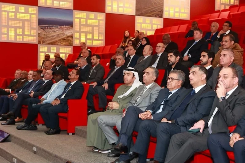رئيس أنتربول يقوم بزيارة ميدانية إلى ميناء طنجة المتوسط 3 hammouchi interpol viste port tanger med2