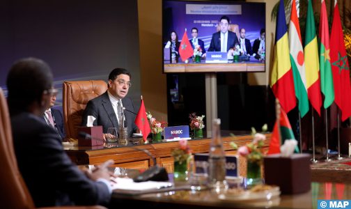 المبادرة الدولية لجلالة الملك لتسهيل ولوج دول الساحل إلى المحيط الأطلسي ” تعد بتحول استراتيجي لبلداننا” (السيد بوريطة)