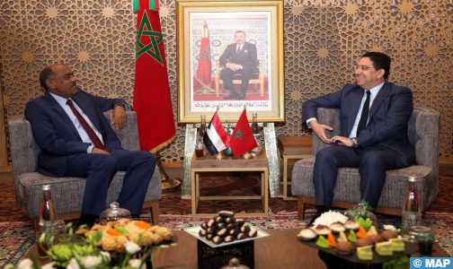 وزير الخارجية السوداني يشيد بمتانة علاقات بلاده مع المغرب