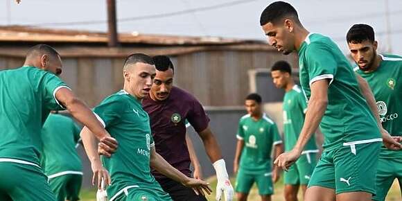 الأسود دارو حصة تدريبية بعد ماتش تنزانيا