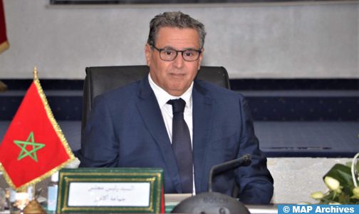 الدعم الاجتماعي المباشر سيساهم في تحسين الأوضاع المعيشية لمجموعة من الأسر (السيد أخنوش)
