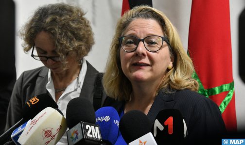 سفينيا شولتسه تصف الشراكة المغربية الألمانية بـ”المتينة”