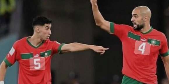 أكرد وأمرابط حاضرين فماتش مانشستر وويستهام بعد الإقصاء الصادم مع المنتخب من كوب دافريك