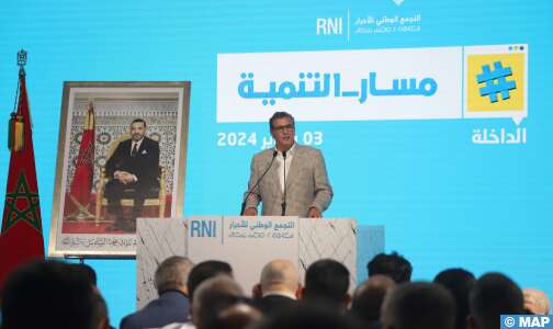 الحكومة تعمل على ترسيخ دعائم دولة اجتماعية بامتياز كما أرادها جلالة الملك (السيد أخنوش)