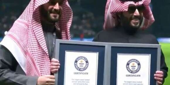 السعودية دخلات لموسوعة كَينيس بفضل تيران ديال كورة
