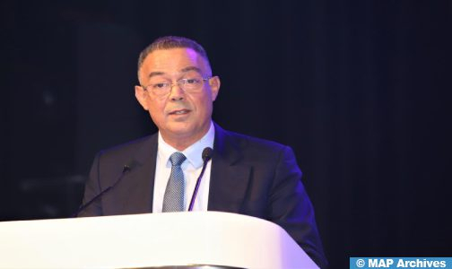 رئيس الجامعة الملكية المغربية لكرة القدم يتسلم من الرئيس الايفواري علم كأس إفريقيا للأمم – المغرب 2025