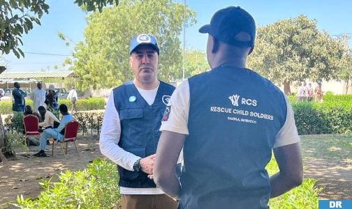 وفد من المركز الدولي للأبحاث حول الوقاية من تجنيد الأطفال في مهمة عمل بتشاد