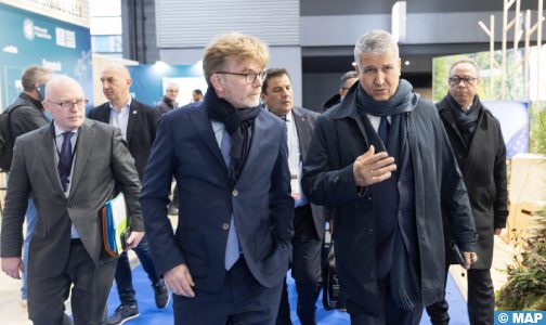 السيد صديقي يزور الرواق المغربي بالمعرض الدولي للفلاحة بباريس