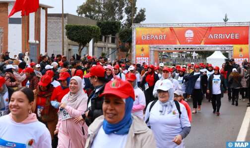 تامسنا.. تنظيم الدورة الأولى للسباق النسوي على الطريق بمناسبة اليوم العالمي للمرأة