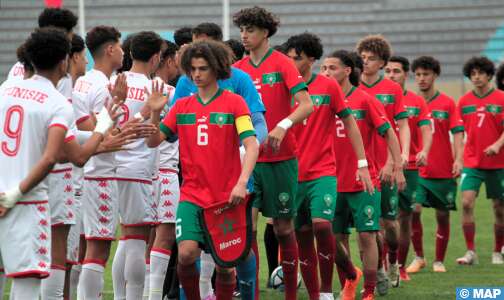 كرة القدم/أقل من 17 عاما: المنتخب المغربي يفوز على نظيره التونسي في مباراة ودية ب (2 – 1 )