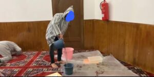 أمطار الخير تكشف عن الغش في إصلاحات مسجد المصيمدي بحي الطفالين بتطوان