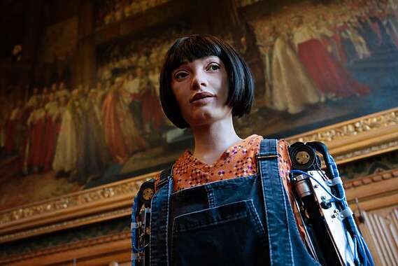 AI-DA Robot Makes Speech To The House Of Lords