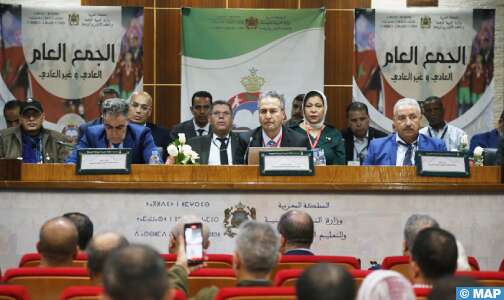 الرباط .. الجامعة الملكية المغربية للرياضة المدرسية تعقد جمعها العام العادي