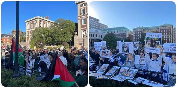 ما يفزع في تضامن طلبة أمريكا وأوربا مع فلسطين! يريد المدافعون عن جرائم إسرائيل مسلمين. وعربا. هائجين. وغاضبين. ومنفعلين. ومعفرين بالتراب. يحرقون الأعلام. ويدوسون عليها
