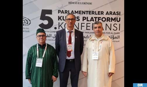 وفد برلماني مغربي يؤكد بإسطنبول موقف المملكة الراسخ بخصوص عدالة القضية الفلسطينية