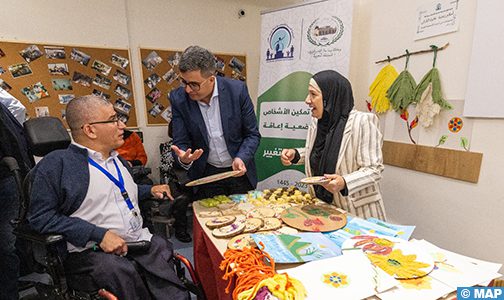 وكالة بيت مال القدس الشريف ترعى البازار الأول للمنتجات اليدوية ل”ذوي الهمم” في القدس