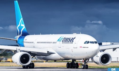 مطار مراكش -المنارة يستقبل أول رحلة مباشرة قادمة من مونتريال لشركة (إير ترانزات) الكندية