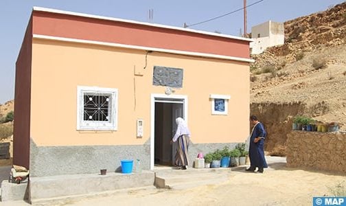 بعد إعادة البناء جراء الزلزال، أسر تستعد للعودة لمنازلها ببوابوض بإقليم شيشاوة