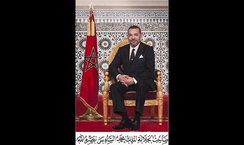 برقية تعزية ومواساة من جلالة الملك إلى أفراد أسرة المرحوم الصحافي جمال الدين براوي