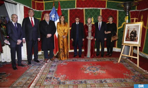 سفارة المغرب بالشيلي تنظم حفل استقبال بهيح تخليدا لذكرى عيد العرش المجيد