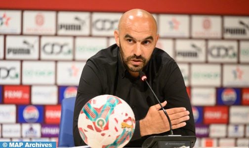 إقصائيات كأس إفريقيا للأمم 2025 (المغرب – الغابون).. الناخب الوطني وليد الركراكي يعقد ندوة صحفية بعد غد الخميس بأكادير