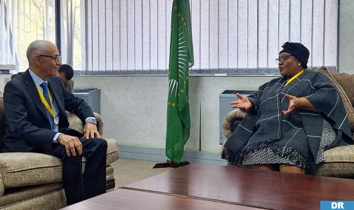 السيد الطالبي العلمي يجري مباحثات بجوهانسبورغ مع رئيسة برلمان جنوب إفريقيا