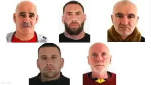 الهاربون الخمسة

