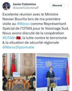 الممثل الخاص للأمين العام لحلف "الناتو": لقائي مع بوريطة كان ممتازا والمغرب "فاعل لا محيد عنه" 2 Screenshot 20241017 001633 1