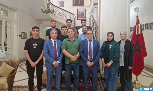 طلبة فلسطينيون يشيدون بدعم صاحب الجلالة الملك محمد السادس للتعليم في غزة
