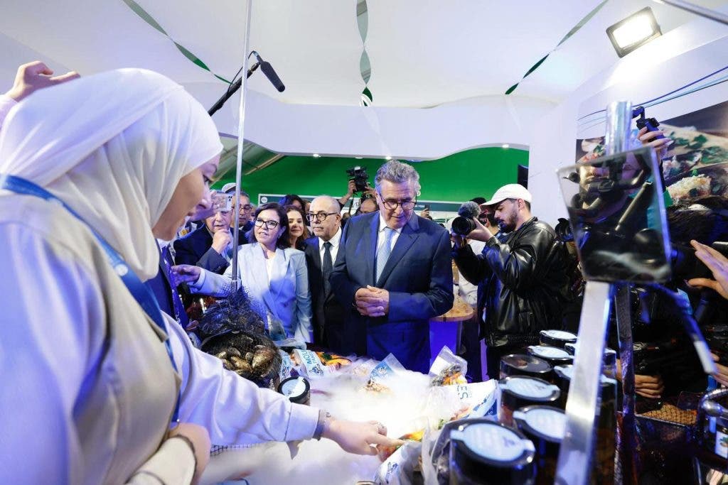أخنوش يعطي انطلاقة فعاليات معرض "أليوتيس" الدولي بأكادير (صور) 11 أخنوش يعطي انطلاقة فعاليات معرض "أليوتيس" الدولي بأكادير (صور)