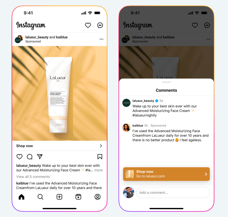 Monétisation sur Instagram : Les témoignages payants arrivent pour les créateurs de contenu