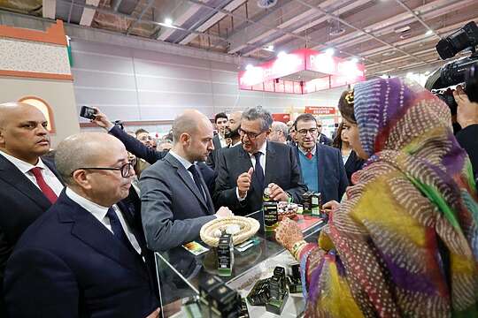 أخنوش يدشن الجناح المغربي بالمعرض الدولي للفلاحة بباريس (صور) 8 أخنوش يدشن الجناح المغربي بالمعرض الدولي للفلاحة بباريس (صور)