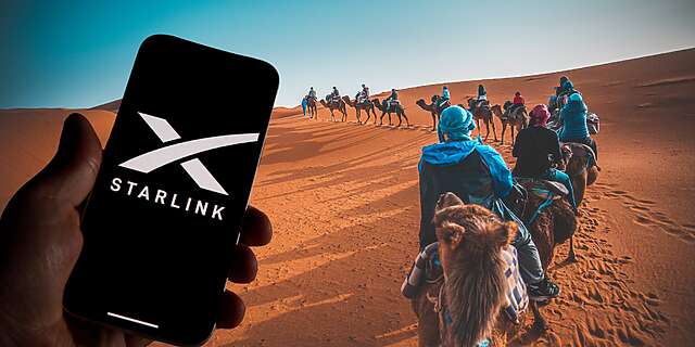 Starlink Sahara Maroc